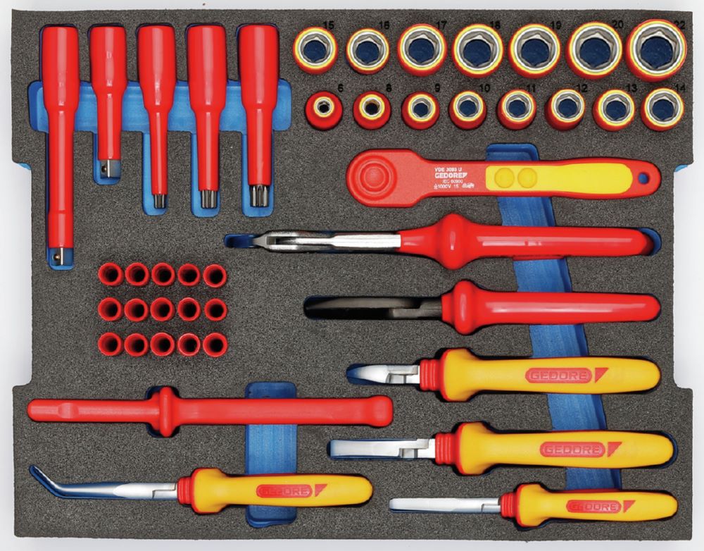 Produktbild 1100-1094-95 ES VDE-Werkzeugsortiment HYBRID + Ergänzung bild 3