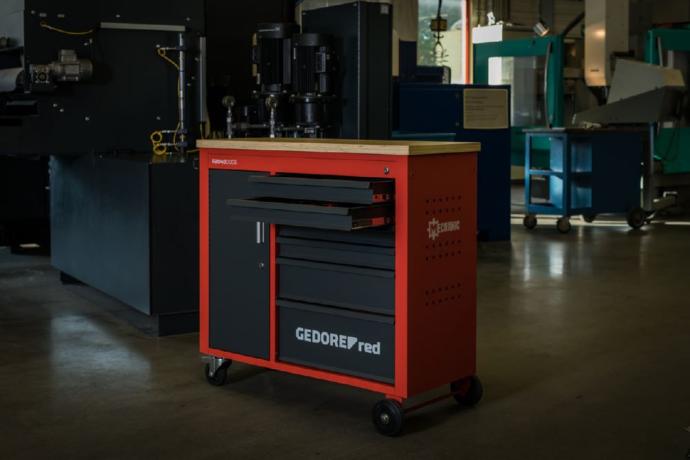 Produktbild R20400006 Werkstattwagen MECHANIC PLUS + 6 Schubladen 988x431x935 mm bild 11