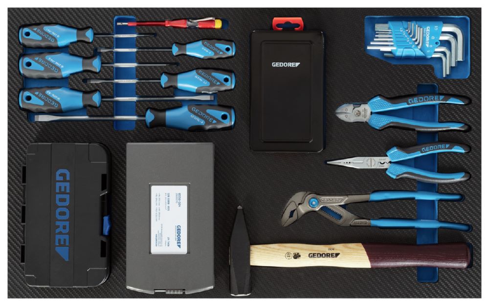 Produktbild TS-173 Werkzeugsortiment in CT-Einlagen 173tlg bild 2