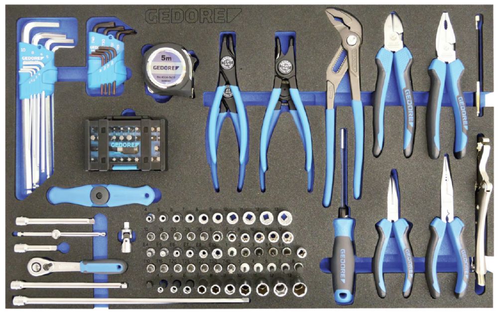 Produktbild KL-4998-400 Werkzeugwagen mit PKW Sortiment bild 2