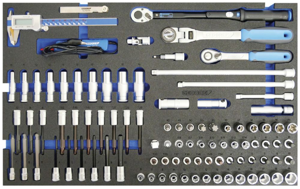 Produktbild KL-4998-400 Werkzeugwagen mit PKW Sortiment bild 3
