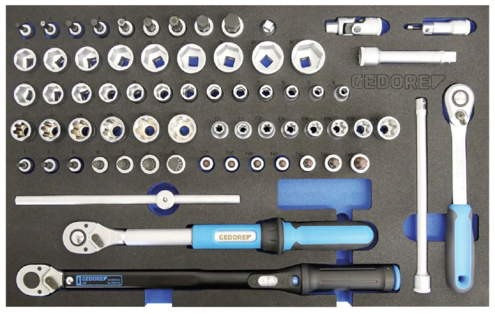 Produktbild KL-4998-400 Werkzeugwagen mit PKW Sortiment bild 4