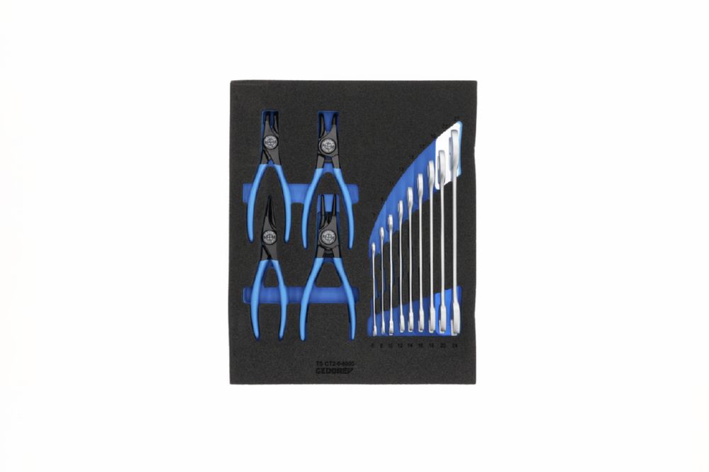 Produktbild 2005-TS-190 Werkzeugwagen mit 190-teilig Werkzeugsortiment bild 6