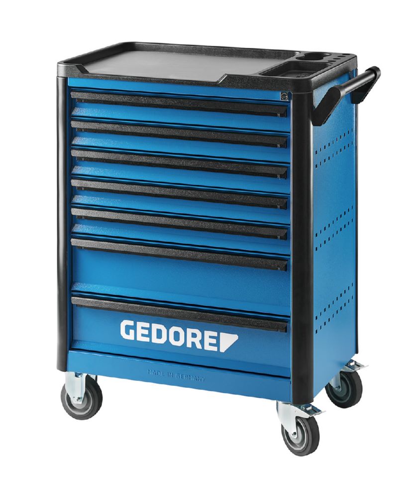 Produktbild GEDORE Werkzeugwagen workster highline mit 308-teilig Werkzeugsortiment WHL-L7-TS-308