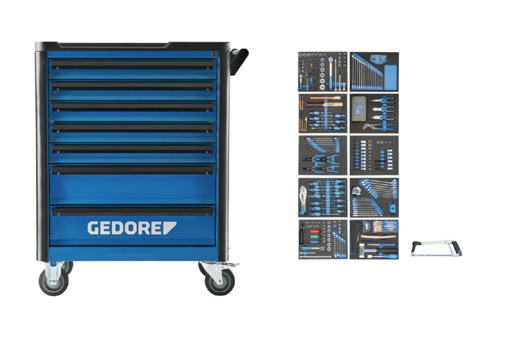 Produktbild WHL-L7-TS-308 Werkzeugwagen workster highline mit 308-teilig Werkzeugsortiment bild 17