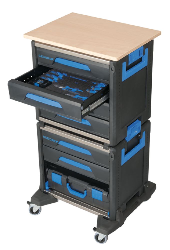 Produktbild GEDORE WorkMo B2 mit Werkzeugsortiment 72 teilig 1110 WMW S-02