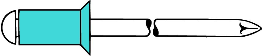 Produktbild GESIPA Blindniete A2-Edelstahl Senkkopf 4 x 10, 500 St.