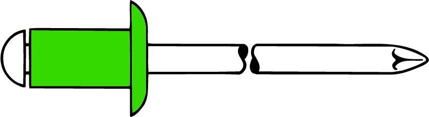 Produktbild GESIPA Blindniete A4-Edelstahl 5 x 8, 500 St.