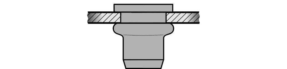 Produktbild GESIPA Blindnietmuttern Alu M 5 x 7 x 13,5, 500 St. bild 2
