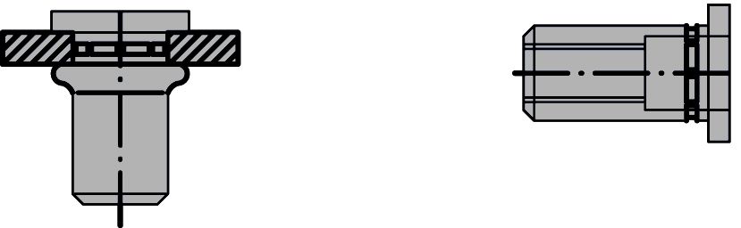 Produktbild GESIPA PolyGrip Blindnietmuttern Mini-Pack Alu M 8 x 11 x 20, 25 Stk.