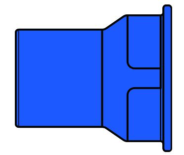 Produktbild GESIPA Blindnietmuttern Stahl teilvierkant M 6 x 9 x 15,5, 250 St.