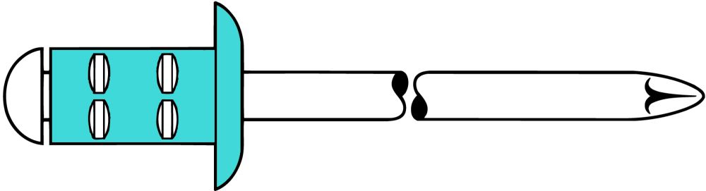 Produktbild GESIPA PolyGrip Blindniete A2-Edelstahl 3,2 x 9,5, 1000 St.