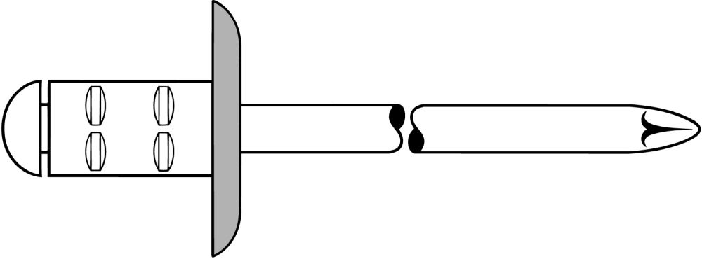 Produktbild GESIPA SolarGrip Alu/Stahl 6,4 x 14 K 11,4, 250 St.