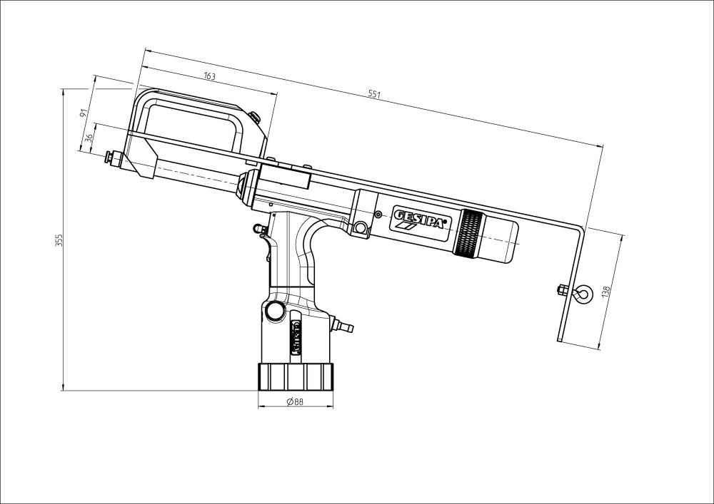 Produktbild GESIPA Magazinniet-Setzgerät TAURUS 1 Speed Rivet Axial eco bild 2