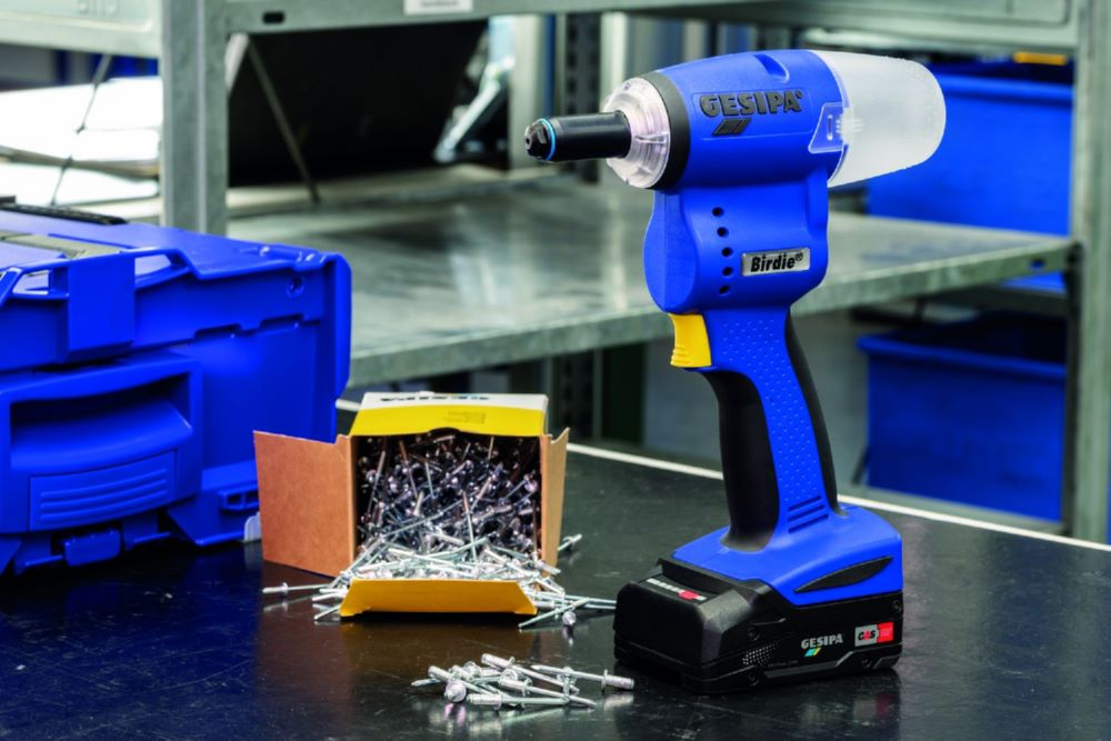 Produktbild GESIPA Birdie mit 1x Akku 2,0 Ah und 1 x Ladegerät im Karton bild 8