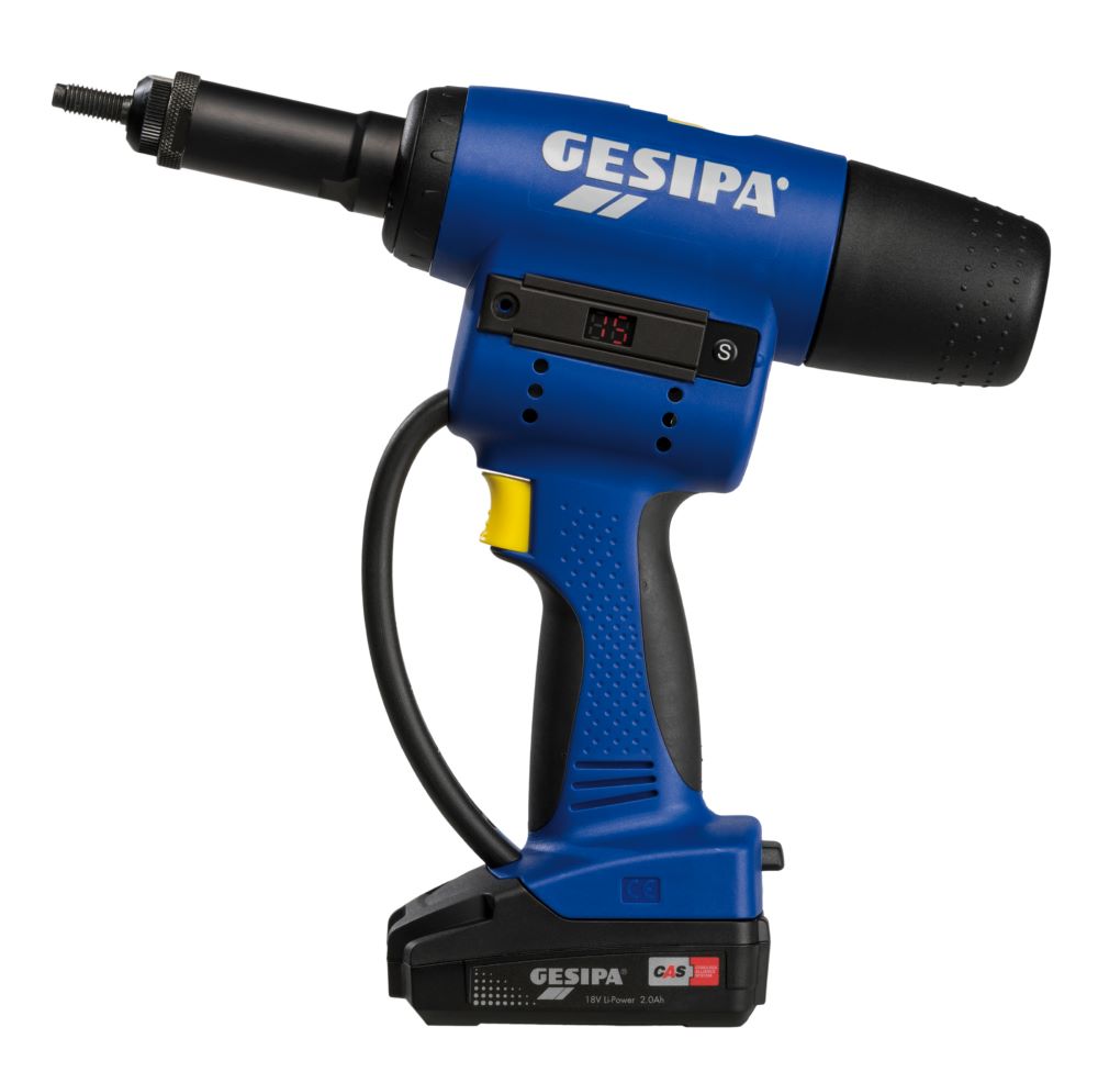 Produktbild GESIPA FIREBIRD PRO GoldEdition Setzhub 10,0 ohne Akku und Ladegerät im Karton 20000 N