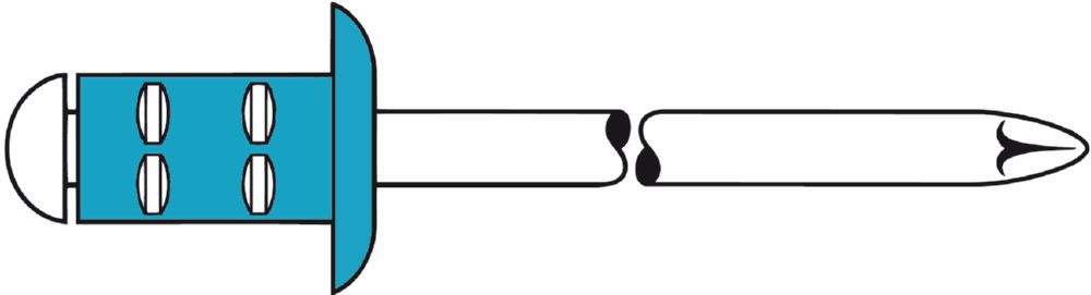 Produktbild GESIPA Blindniete PolyGrip A2 Edelstahl 4,8 x 10 Mini Pack bild 2