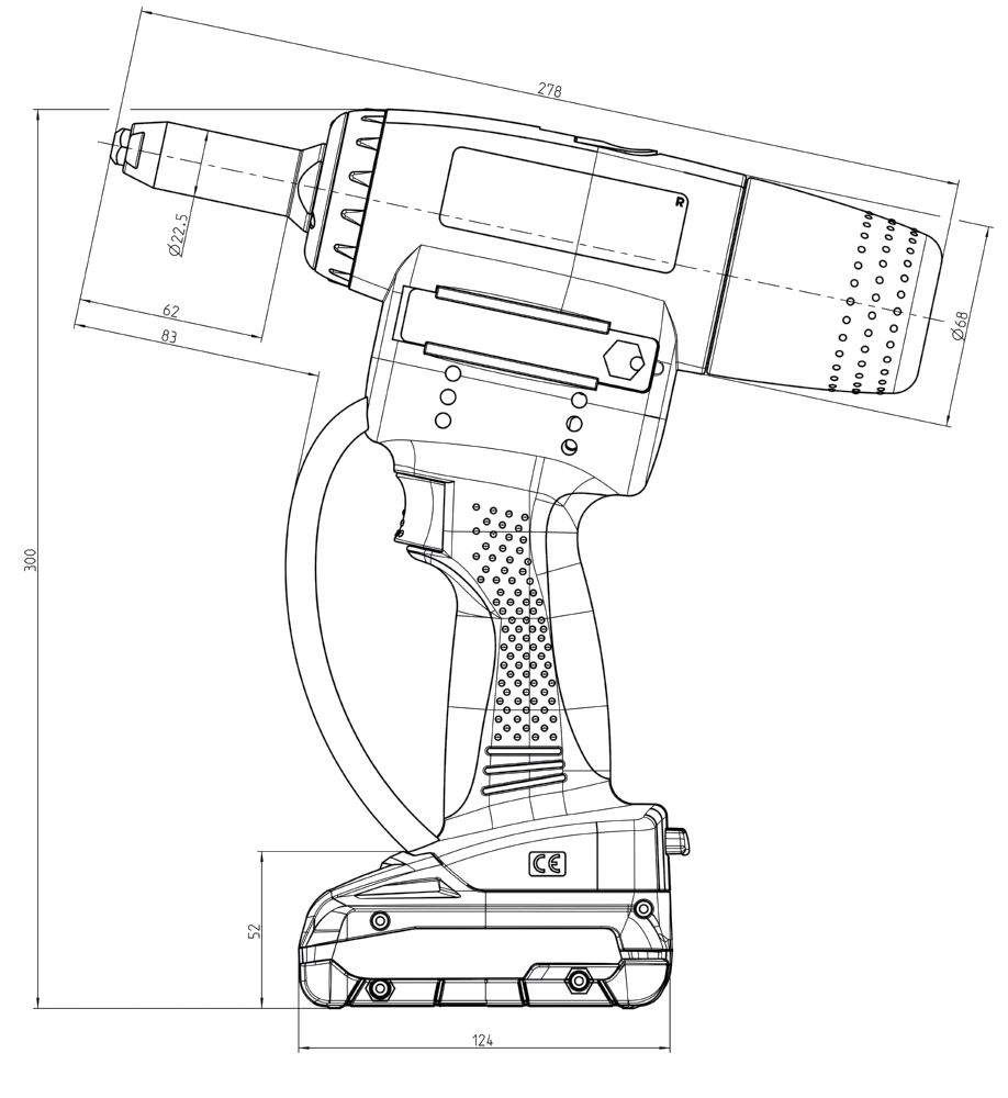 Produktbild GESIPA POWERBIRD PRO GoldEdition inklusive 1 x Akku und Ladegerät in L-Boxx bild 2