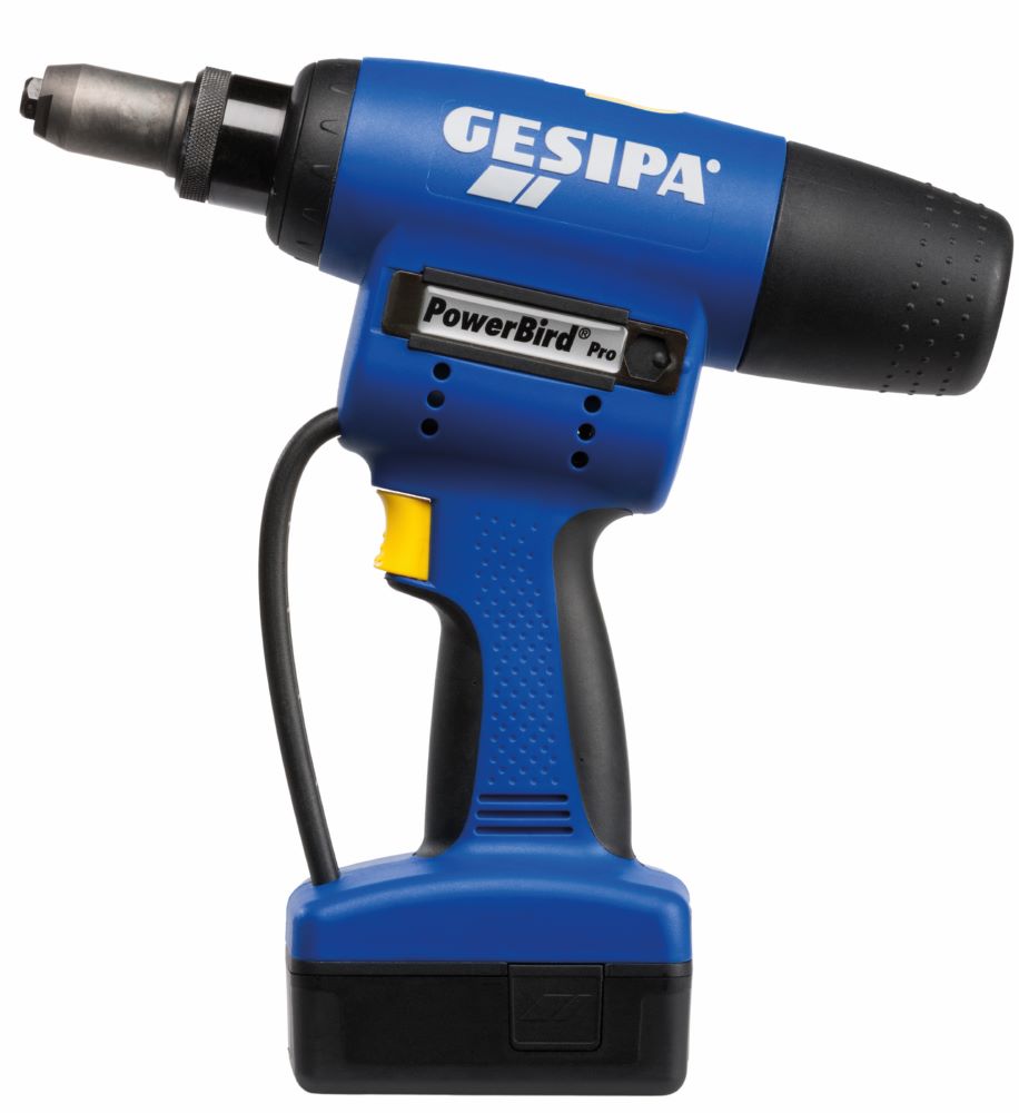Produktbild GESIPA POWERBIRD PRO GoldEdition mit Andruckauslösung (AV) ohne Akku und Ladegerät