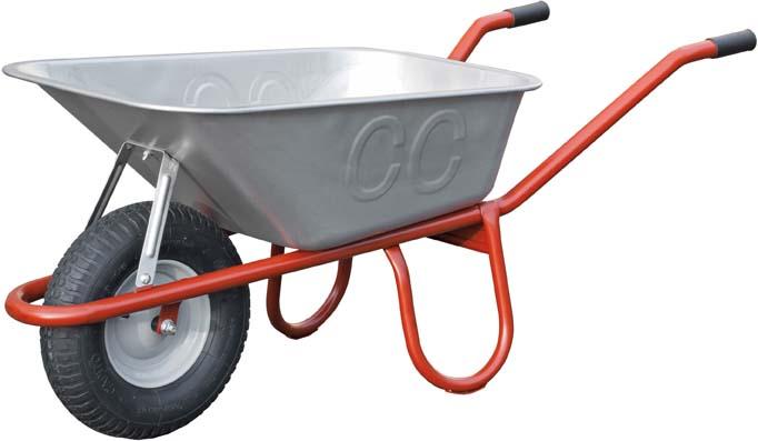 Produktbild CAPITO Schubkarre Tiefmuldenkarre Allcar 100 montiert