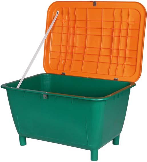 Produktbild Streugutbehälter 220 L eckig ohne Entnahmerutsche bild 2