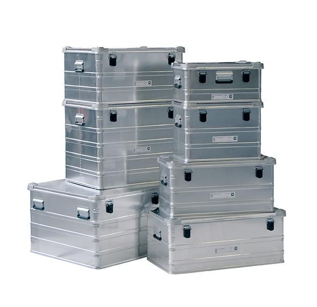 Produktbild Günzburger Aluminium Transportkiste stapelbar 782 x 585 x 412