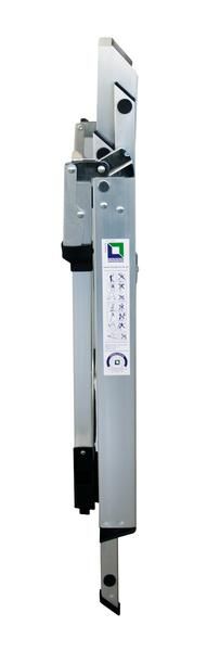 Produktbild Günzburger Aluminium Klapptreppe mit klappbarem Bügel 4 Stufen bild 2