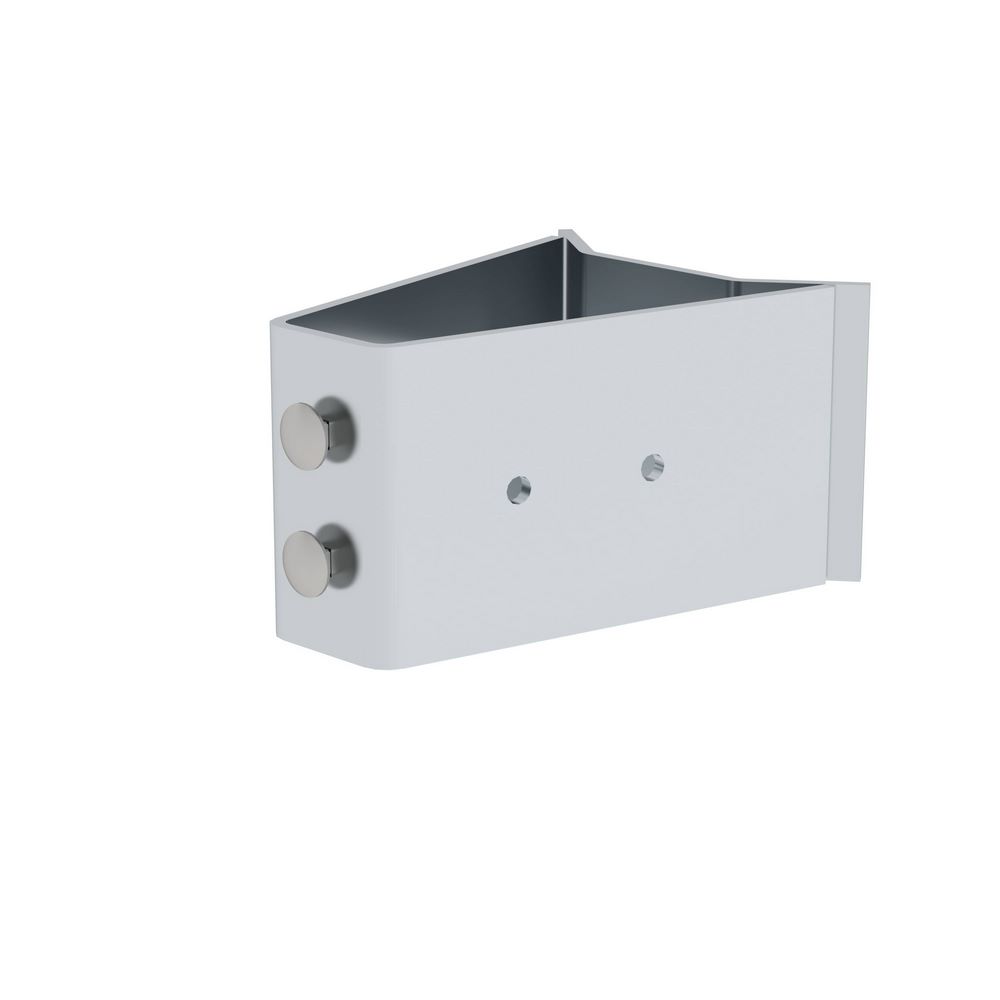 Produktbild Günzburger Aluminium Wandhalter für Rundmasten Mastabstand 155 mm