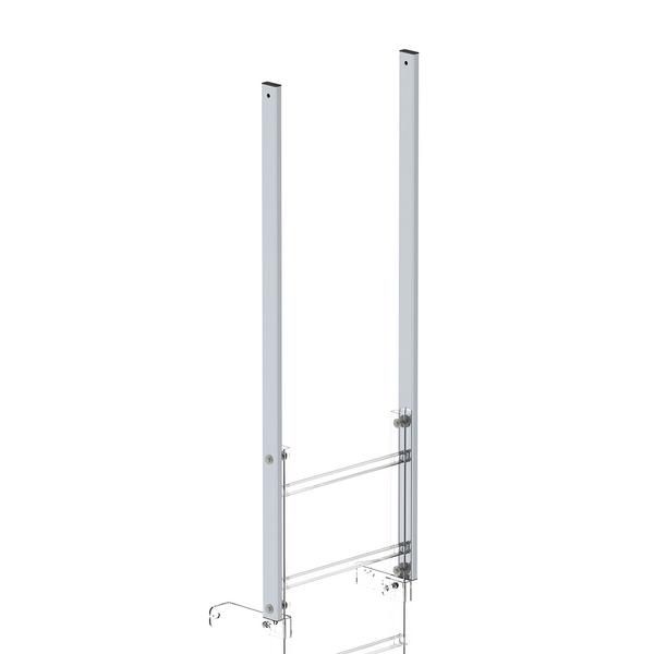 Produktbild Günzburger Ausstiegsholm gerade Alu blank 1600mm Lang