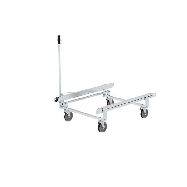 Produktbild Günzburger Fahrwerk mit umlegbaren Rollen