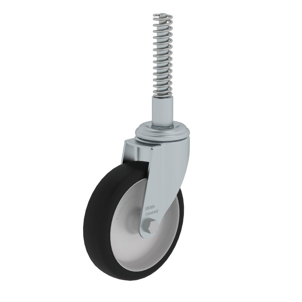 Produktbild Günzburger Federrolle 125 mm für Podesttreppen elektrisch leitfähig ohne Feststeller