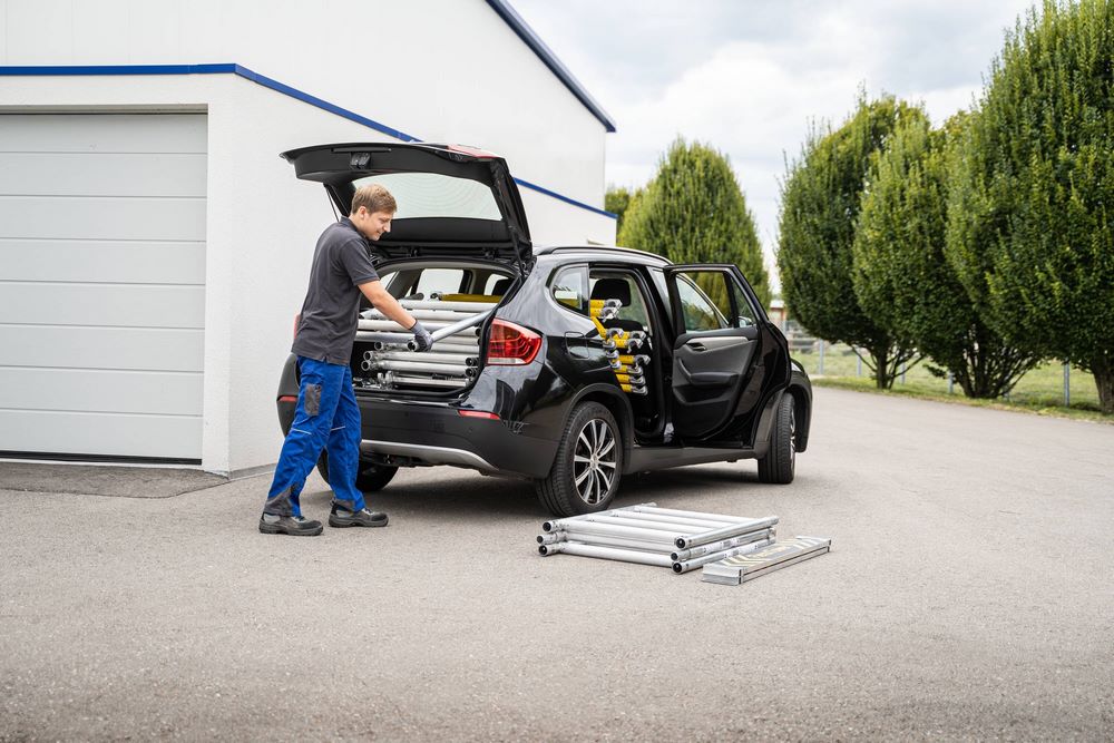 Produktbild Günzburger FlexxTower Ein Personen Gerüst für Arbeitshöhen bis 6,10 m bild 10