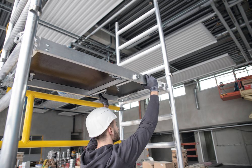 Produktbild Günzburger FlexxTower Ein Personen Gerüst für Arbeitshöhen bis 6,10 m bild 7