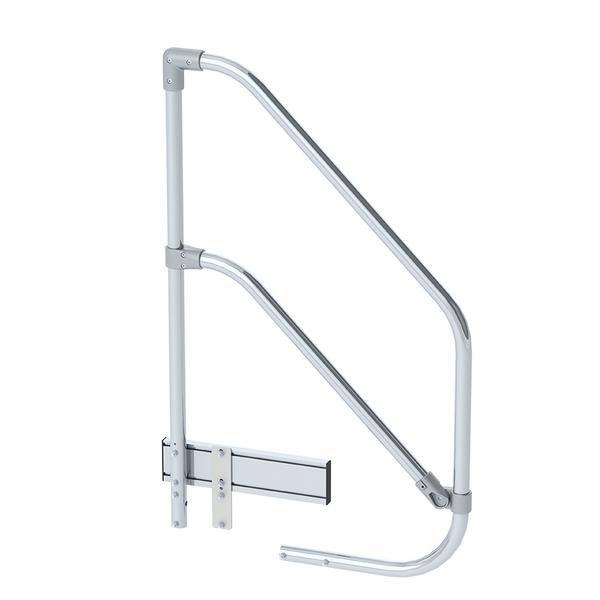 Produktbild Günzburger Geländer seitlich Arbeitspodest für 4 Stufen