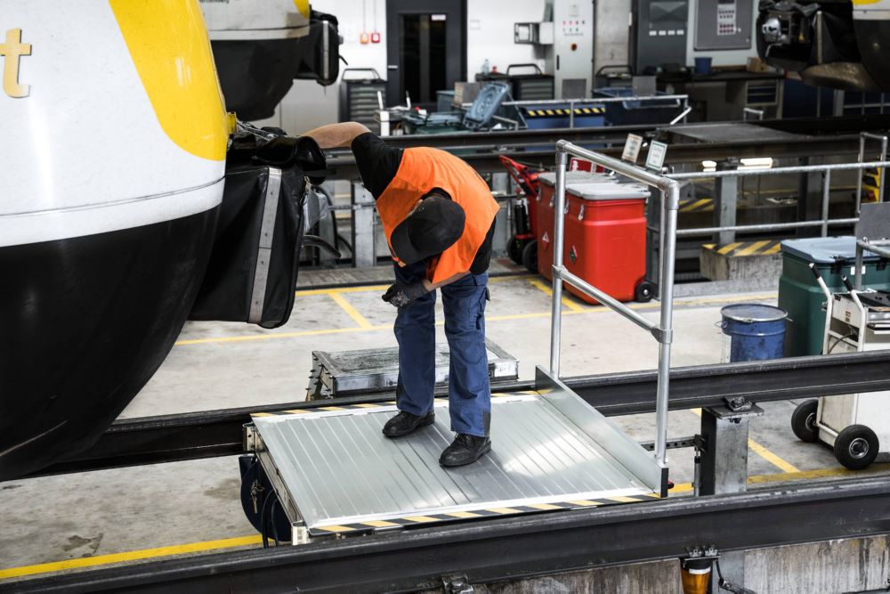 Produktbild Günzburger Gleispodest aus Aluminium R9 bild 3