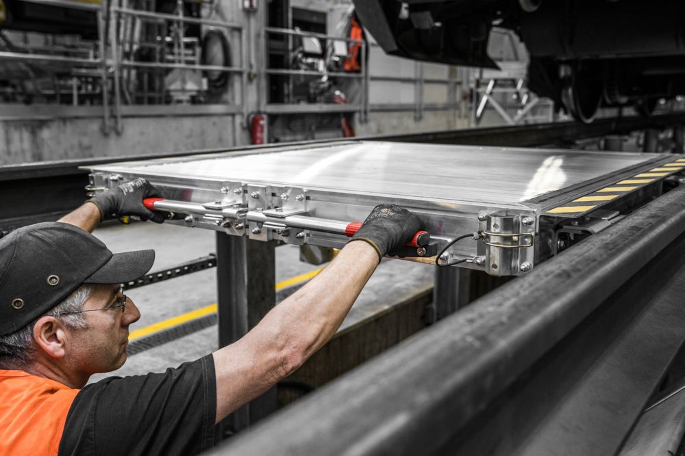 Produktbild Günzburger Gleispodest aus Aluminium R9 bild 4