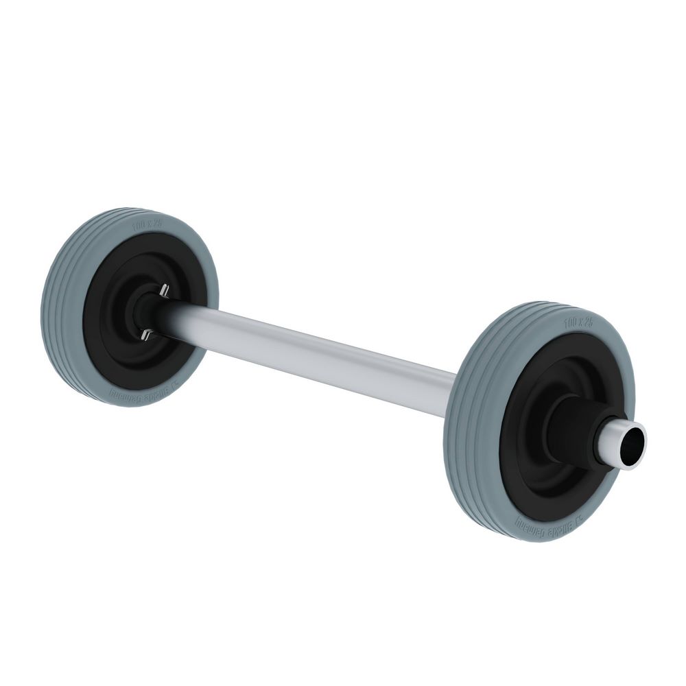 Produktbild Günzburger Laufrolleneinheit komplett für 3 teilige Seilzugleitern