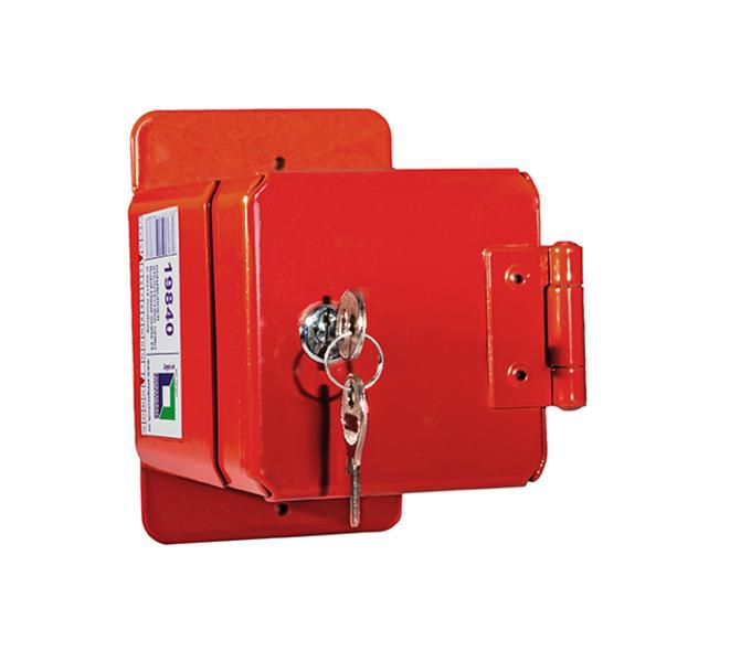 Produktbild Günzburger Leiterhalter in RAL 3000 Rot bild 2