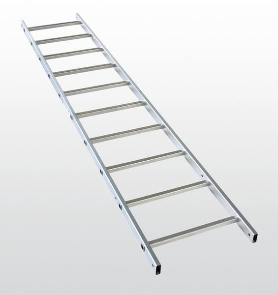 Produktbild Günzburger Leiternteil 2,80 Meter aus Edelstahl mit 10 Sprossen