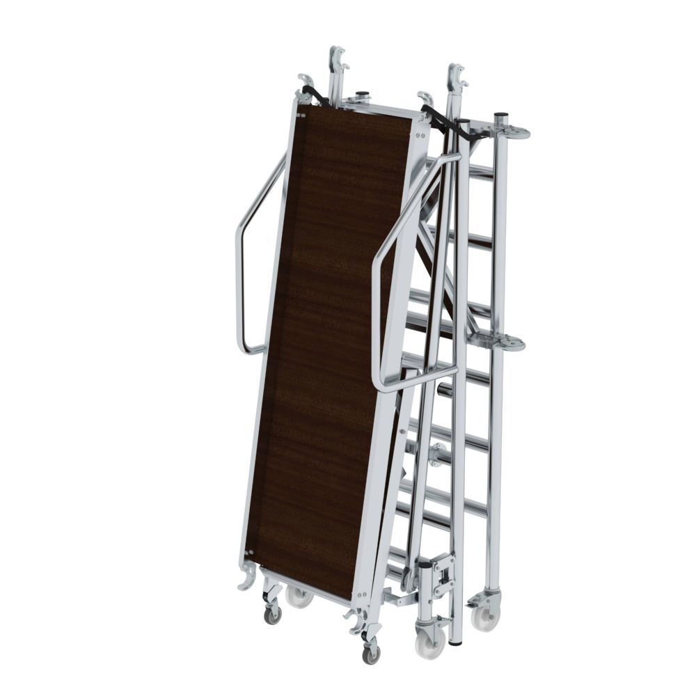 Produktbild Günzburger Montageplattform mit Treppenzustieg aus Aluminium bild 2