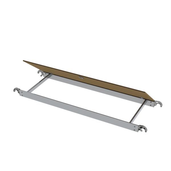 Produktbild Günzburger Plattform mit Längsklappe für Rollgerüst Länge 3 m