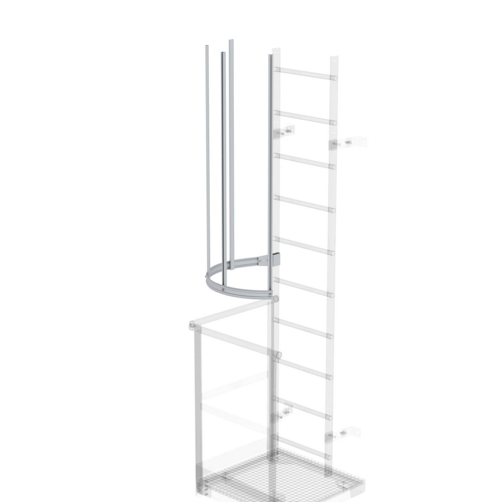 Produktbild Günzburger Rückenschutzerweiterung Alu eloxiert