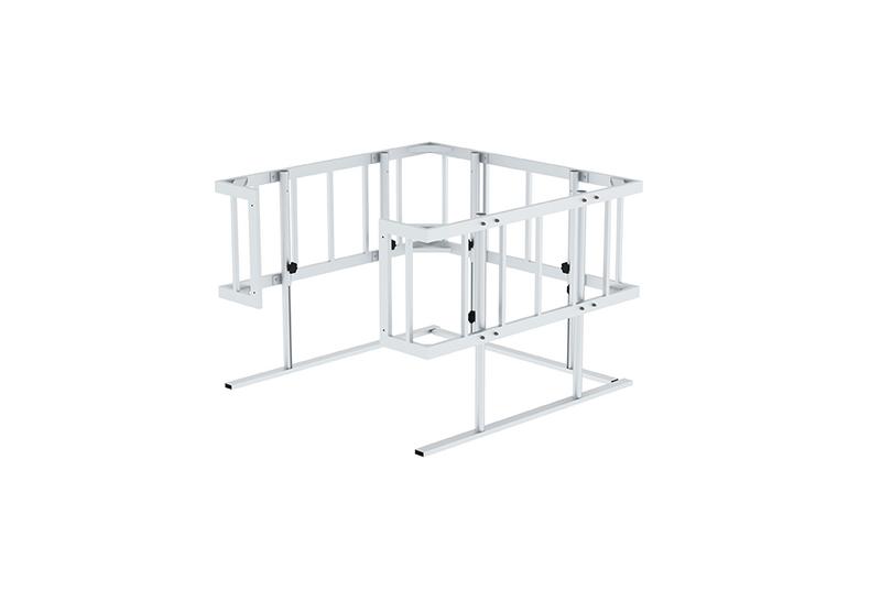 Produktbild Günzburger Schutzkorb eckig mit absenkbarer Fußleiste