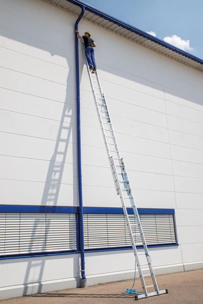 Produktbild Günzburger Seilzugleiter Standard Traverse 3 x 18 Sprossen