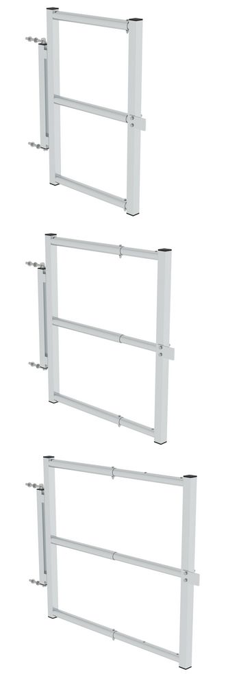 Produktbild Günzburger Sicherungstüre teleskopierbar für Plattformbreite 600 mm 800 mm 1000 mm