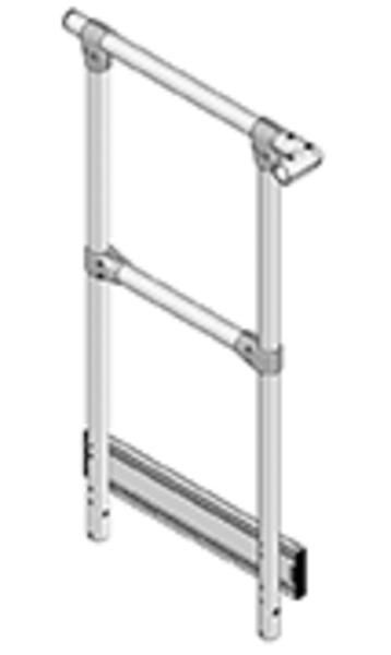 Produktbild Günzburger stirnseitiges Geländer Stufenbreite 600mm