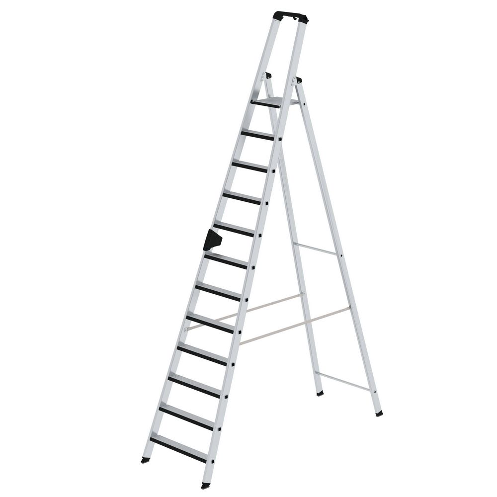 Produktbild Günzburger Stufen Stehleiter mit clip step relax 14 Stufen 3,95 Meter