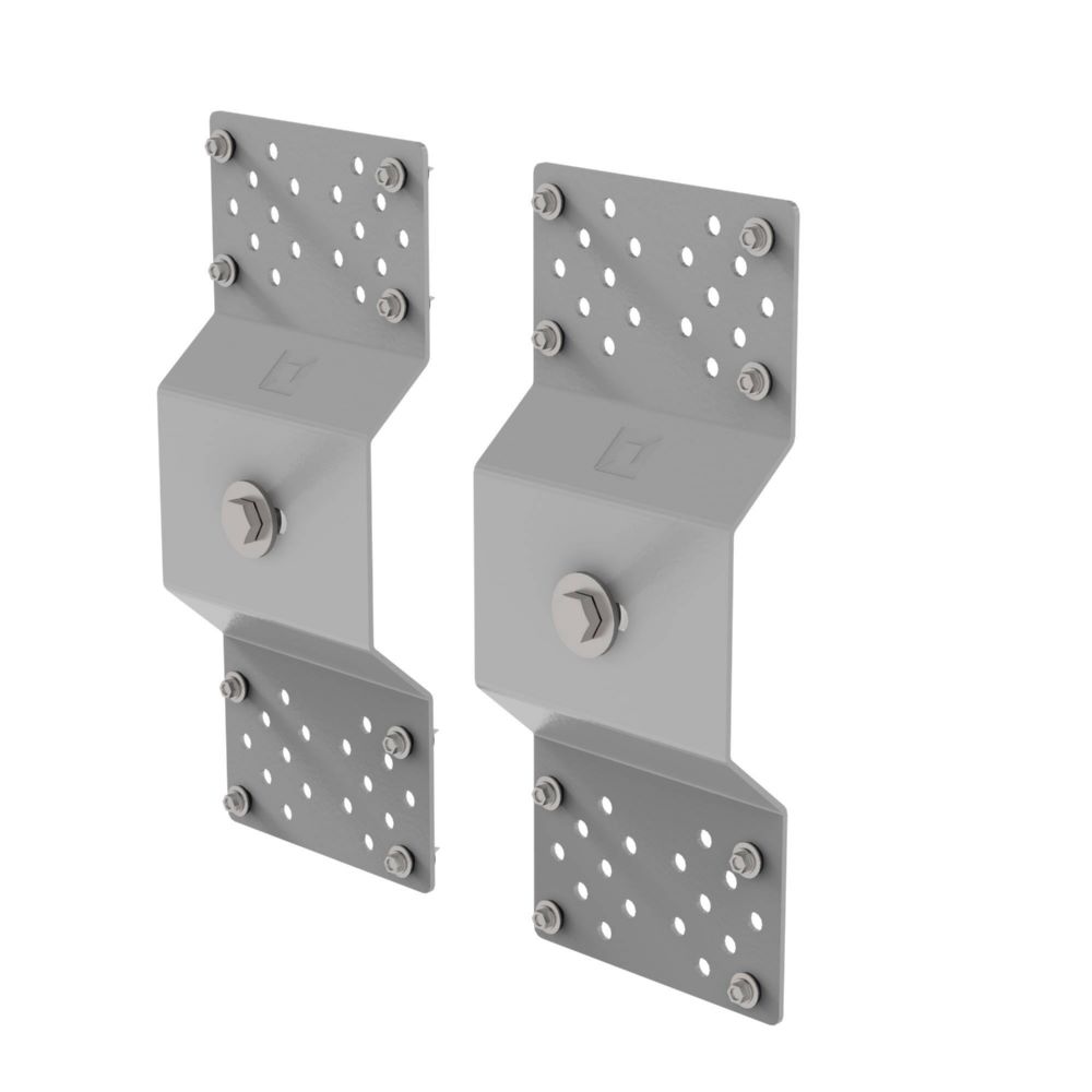 Produktbild Günzburger Wandhalter für Blechfassade 150 x 40 x 360 mm