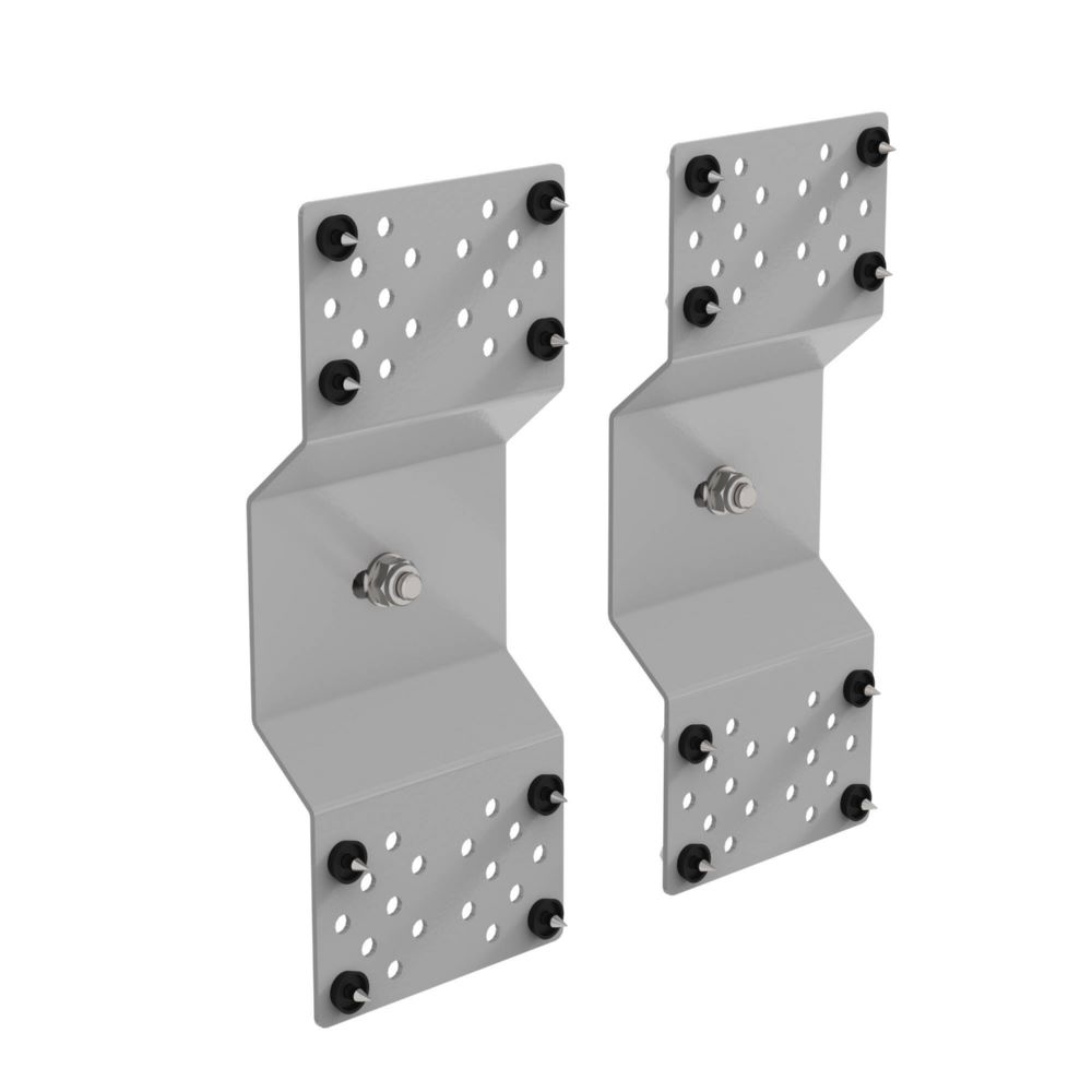 Produktbild Günzburger Wandhalter für Blechfassade 150 x 40 x 360 mm bild 2