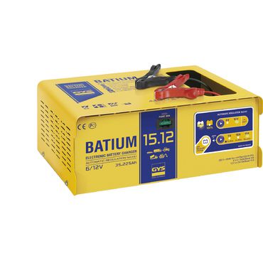 Produktbild GYS BATIUM 15.12 Automatisches Batterieladegerät inklusive Erhaltungsladung 35-225Ah bild 4